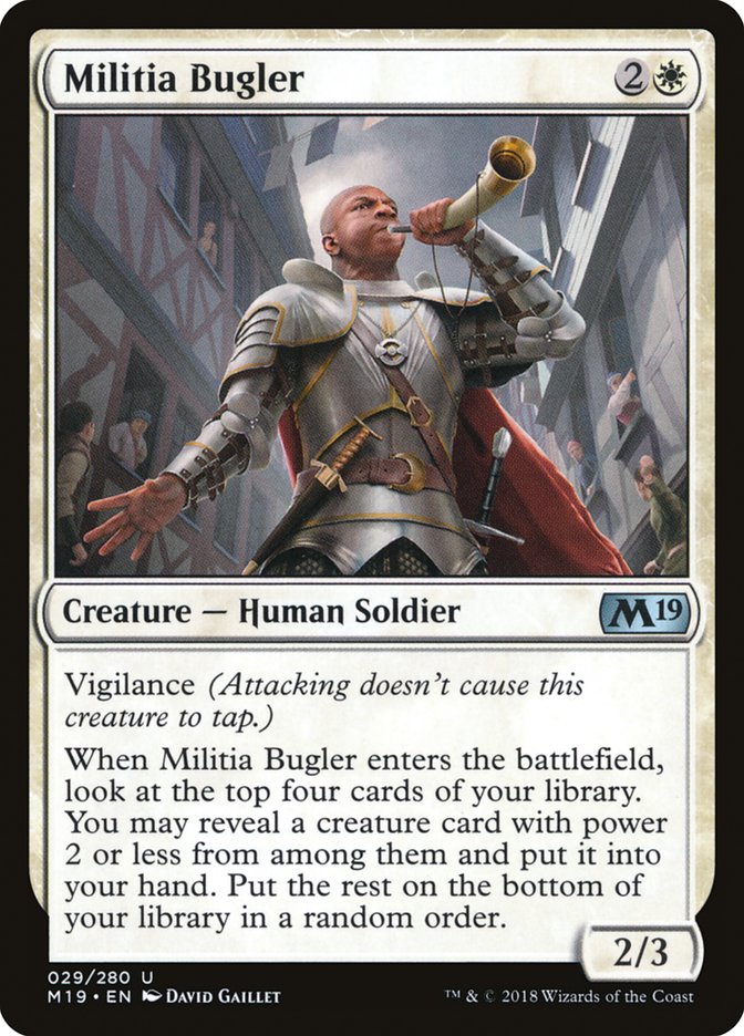 Militia Bugler (29) [Core Set 2019] | Odin's Place