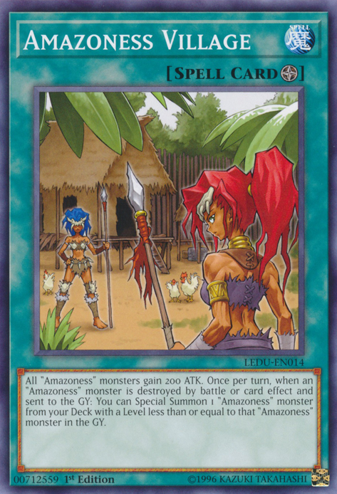 Amazoness Village [LEDU-EN014] Common | Odin's Place