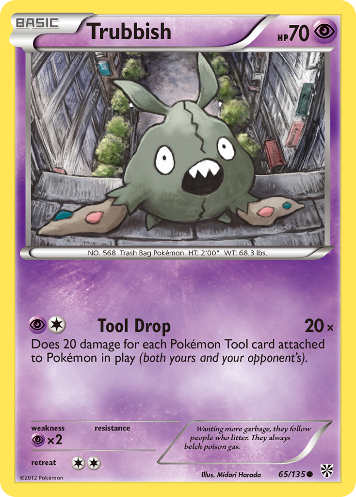 Trubbish (65/135) [Black & White: Plasma Storm] | Odin's Place