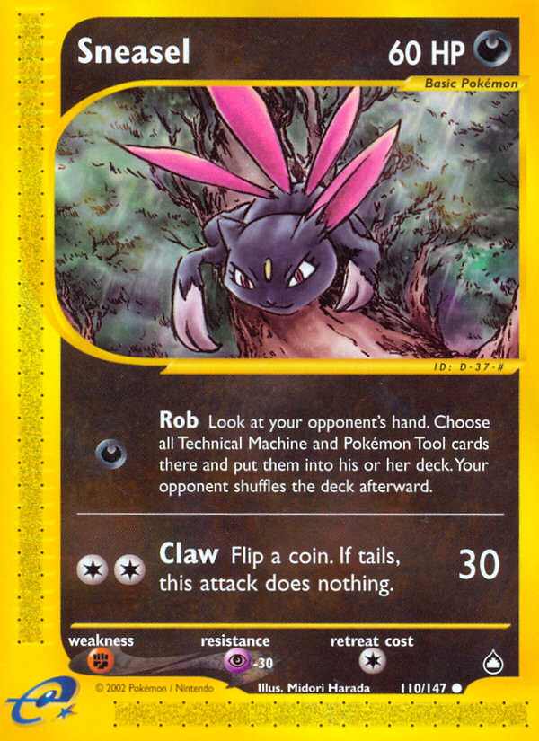 Sneasel (110/147) [Aquapolis] | Odin's Place