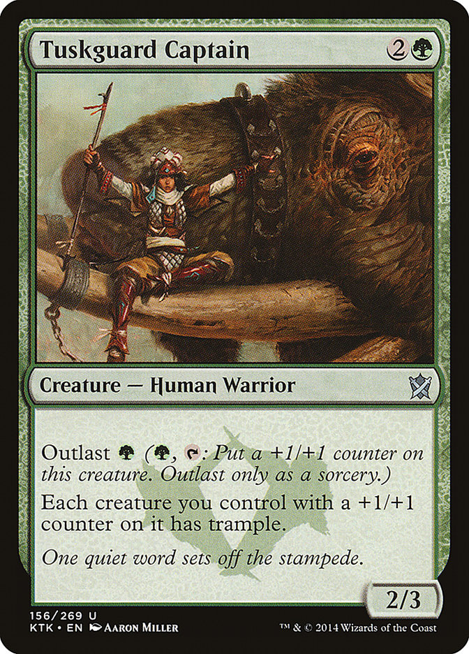 Tuskguard Captain (156) [Khans of Tarkir] | Odin's Place