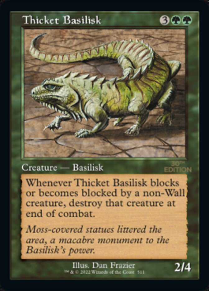 Thicket Basilisk (Retro) [30th Anniversary Edition] | Odin's Place