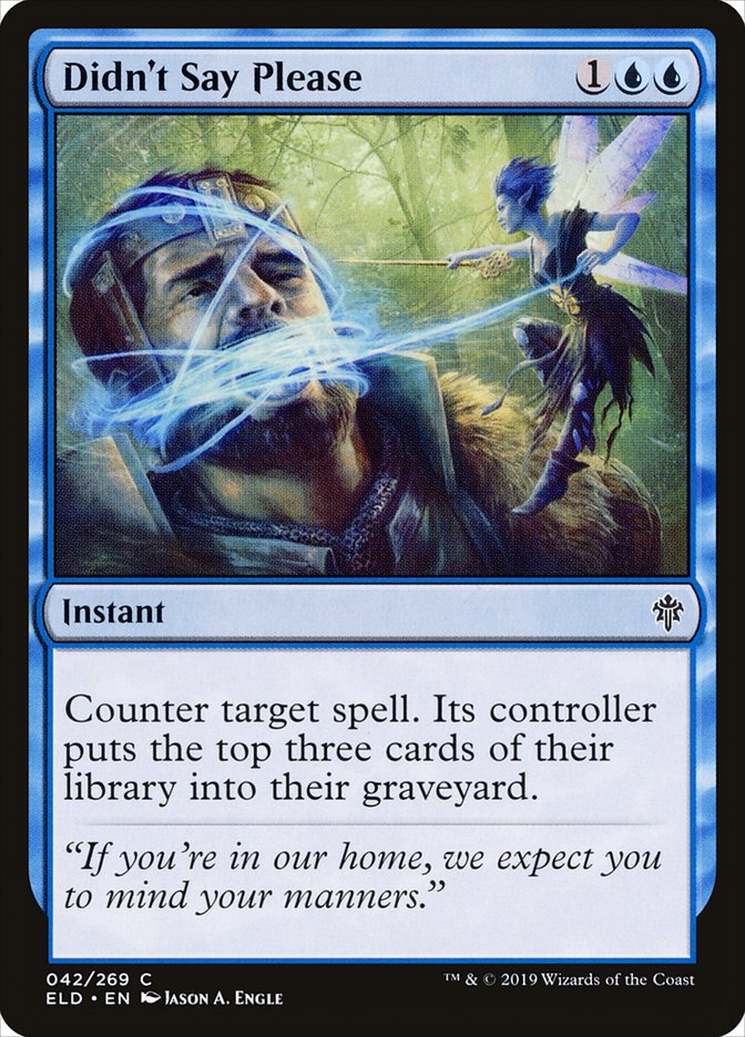 Didn't Say Please [Throne of Eldraine] | Odin's Place