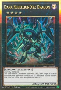 Dark Rebellion Xyz Dragon [MAGO-EN032] Gold Rare | Odin's Place