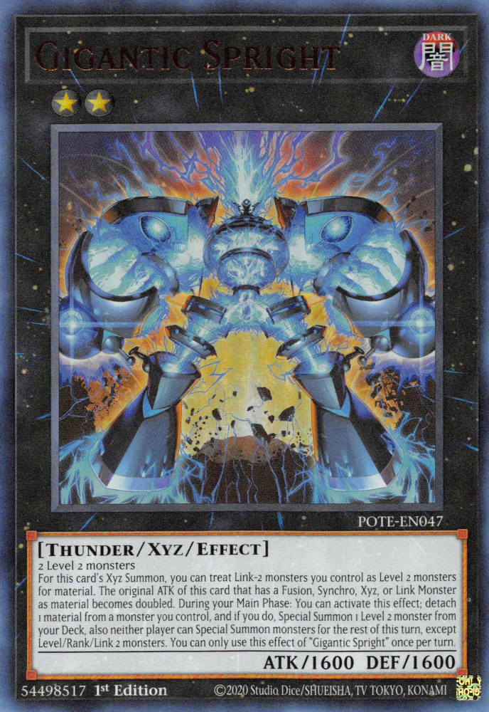 Gigantic Spright [POTE-EN047] Ultra Rare | Odin's Place