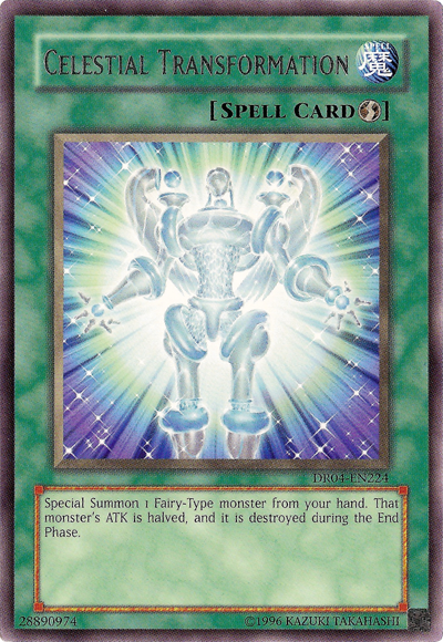 Celestial Transformation [DR04-EN224] Rare | Odin's Place