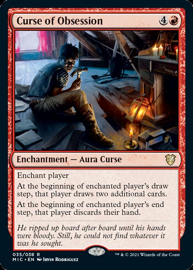 Curse of Obsession [Innistrad: Midnight Hunt Commander] | Odin's Place