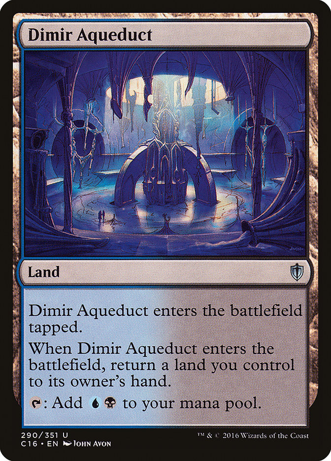 Dimir Aqueduct (290) [Commander 2016] | Odin's Place