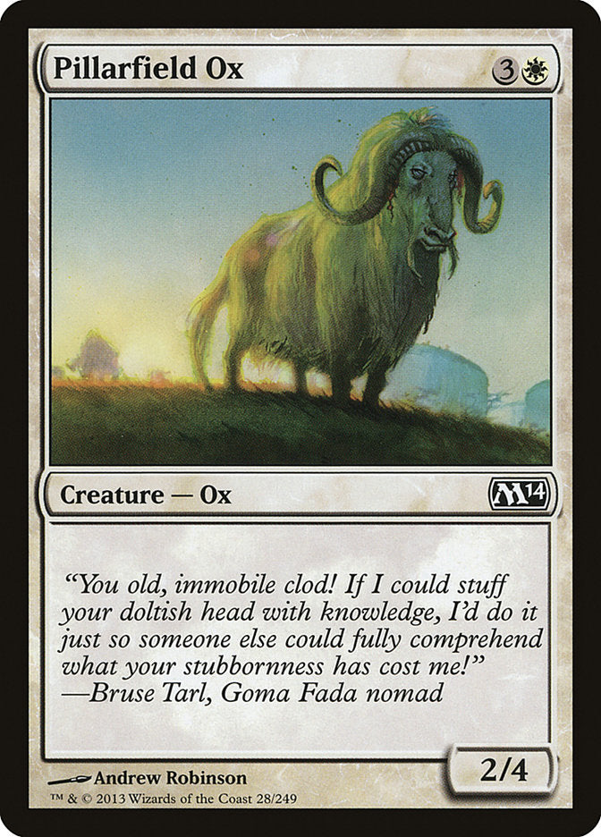 Pillarfield Ox (28) [Magic 2014] | Odin's Place