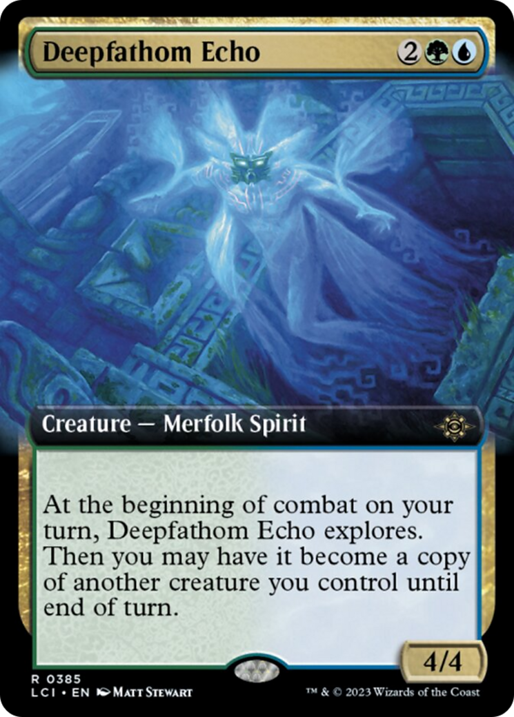 Deepfathom Echo (Extended Art) [The Lost Caverns of Ixalan] | Odin's Place