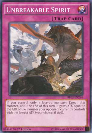 Unbreakable Spirit [BP03-EN234] Common | Odin's Place