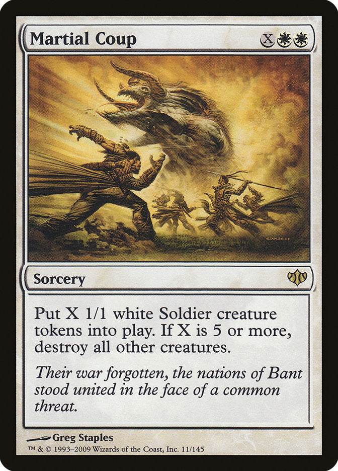 Martial Coup (11) [Conflux] | Odin's Place