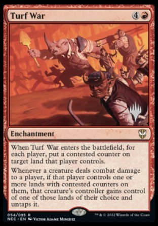 Turf War (Promo Pack) [Streets of New Capenna Commander Promos] | Odin's Place