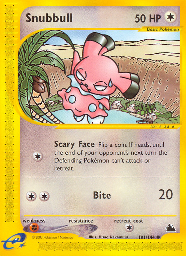 Snubbull (101/144) [Skyridge] | Odin's Place
