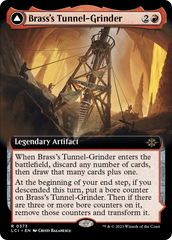Brass's Tunnel-Grinder // Tecutlan, The Searing Rift (Extended Art) [The Lost Caverns of Ixalan] | Odin's Place