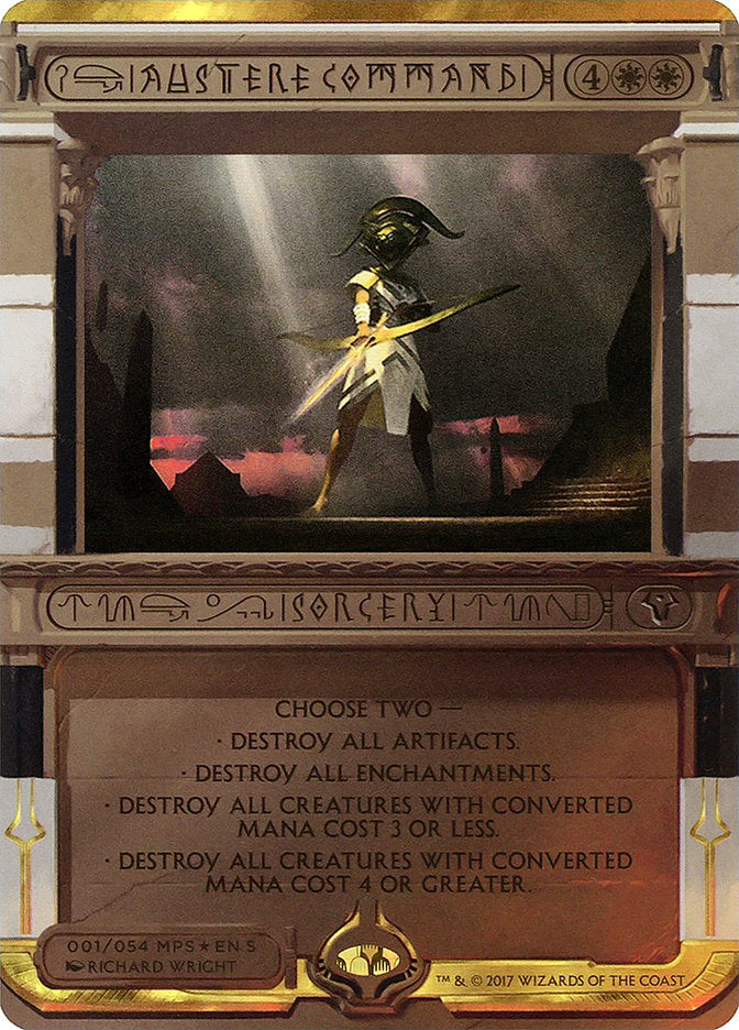 Austere Command (1) (Invocation) [Amonkhet Invocations] | Odin's Place