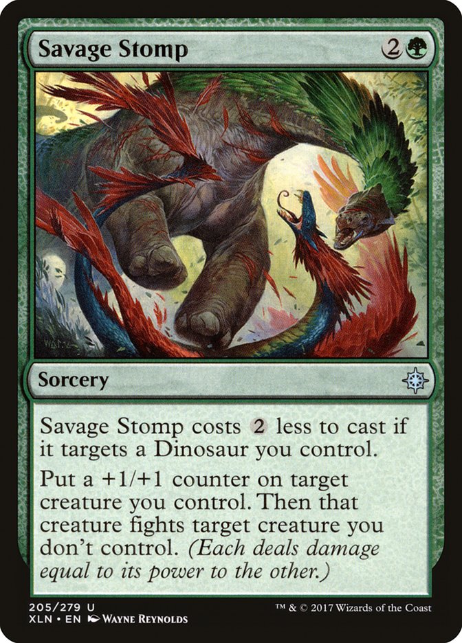 Savage Stomp (205) [Ixalan] | Odin's Place