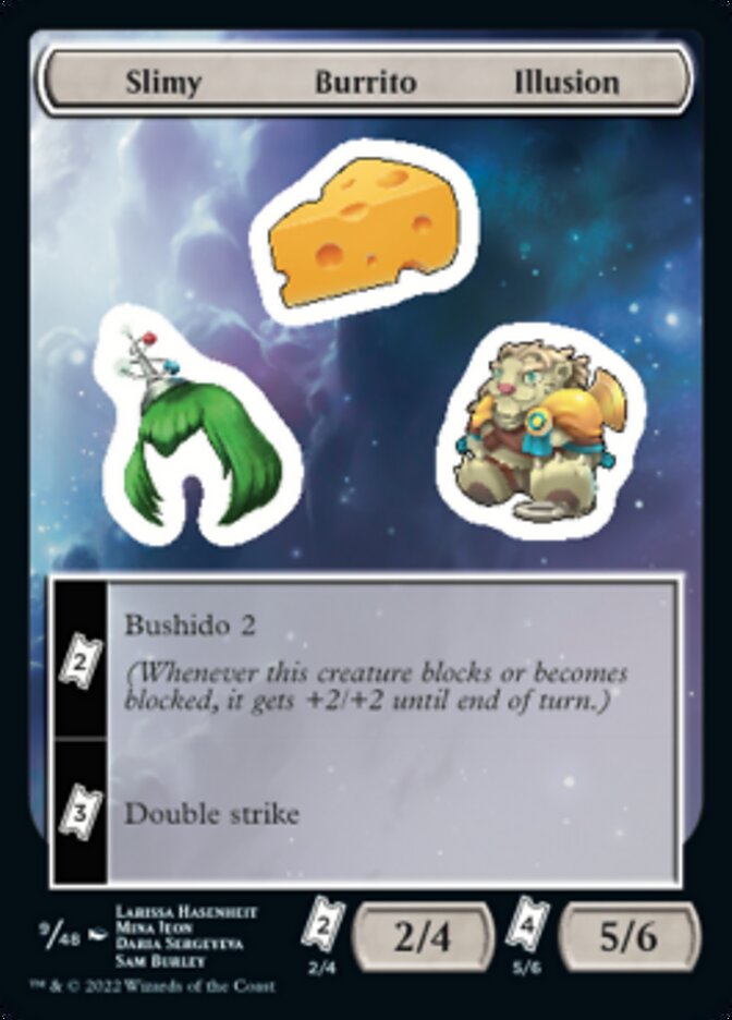 Slimy Burrito Illusion [Unfinity Stickers] | Odin's Place