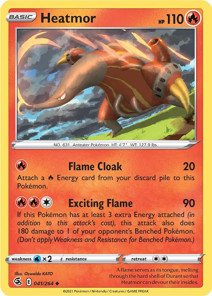 Heatmor (041/264) [Sword & Shield: Fusion Strike] | Odin's Place