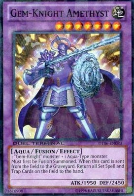 Gem-Knight Amethyst [DT06-EN083] Super Rare | Odin's Place