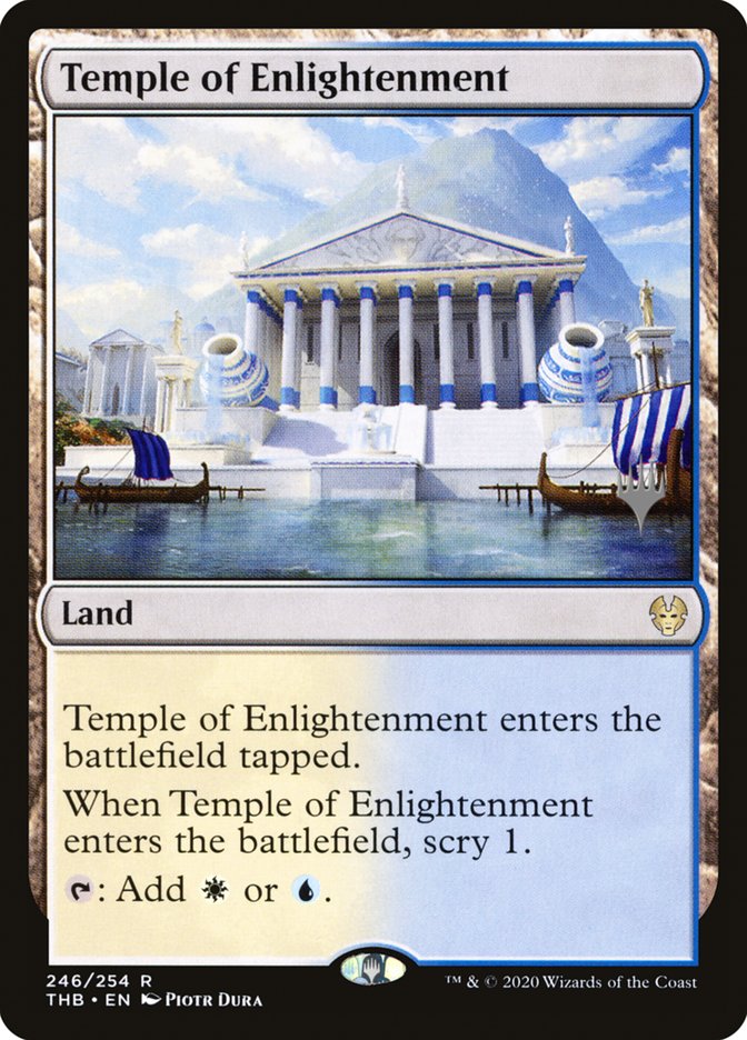 Temple of Enlightenment (Promo Pack) [Theros Beyond Death Promos] | Odin's Place