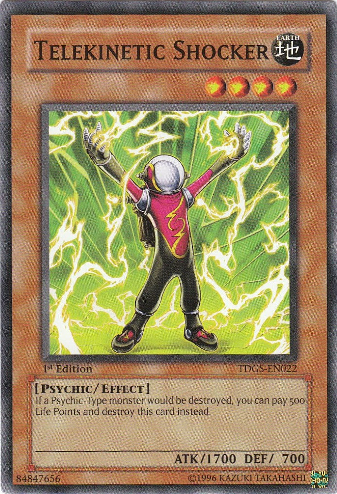 Telekinetic Shocker [TDGS-EN022] Common | Odin's Place