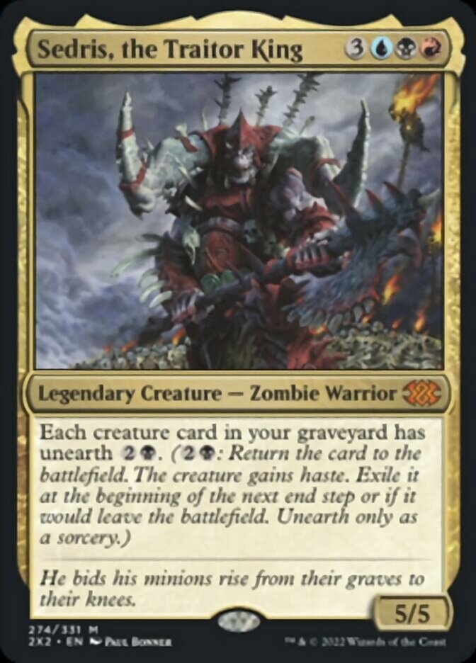 Sedris, the Traitor King [Double Masters 2022] | Odin's Place