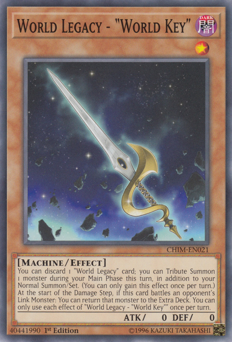 World Legacy - "World Key" [CHIM-EN021] Common | Odin's Place
