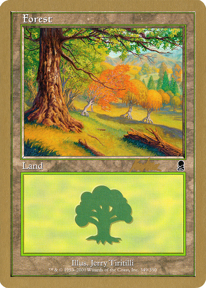Forest (Brian Kibler) [World Championship Decks 2002] | Odin's Place