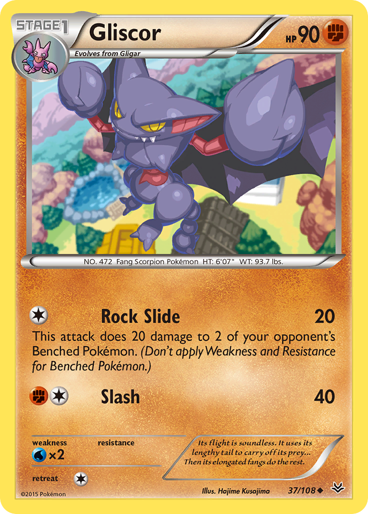 Gliscor (37/108) [XY: Roaring Skies] | Odin's Place