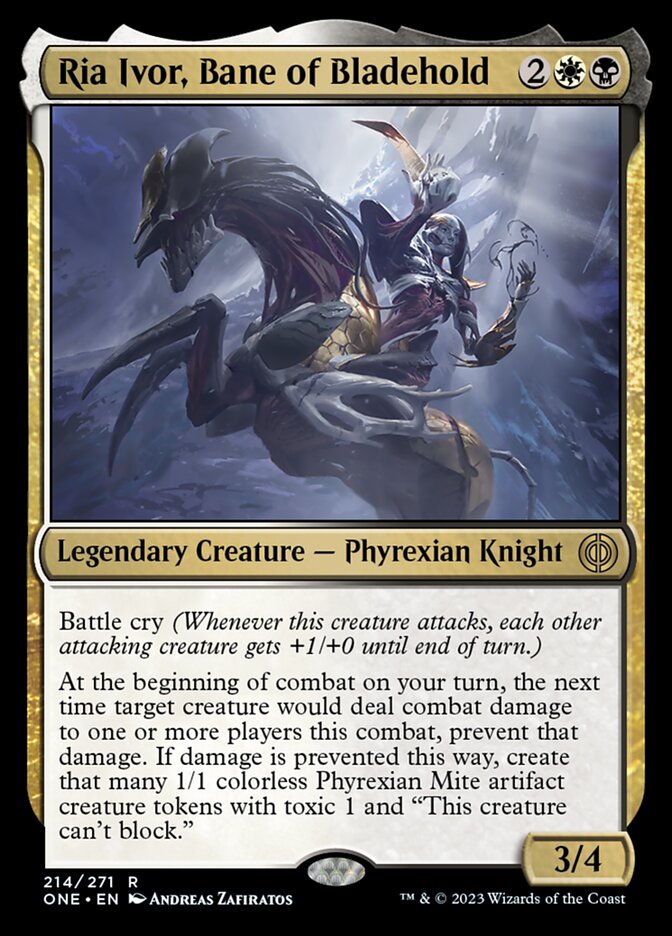 Ria Ivor, Bane of Bladehold [Phyrexia: All Will Be One] | Odin's Place