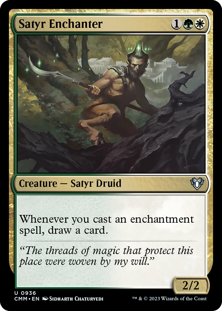 Satyr Enchanter [Commander Masters] | Odin's Place