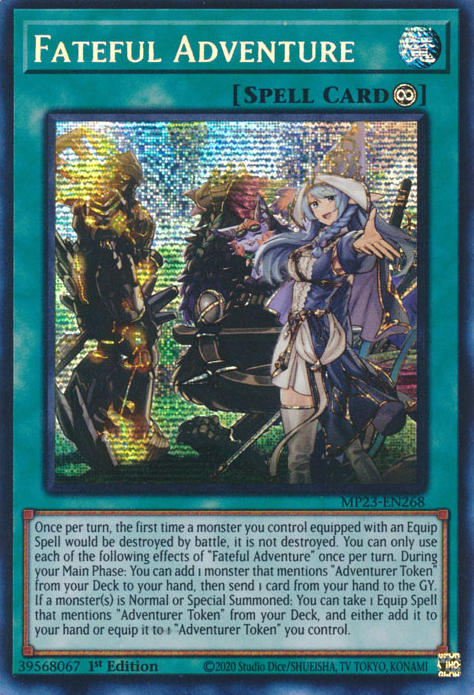 Fateful Adventure [MP23-EN268] Prismatic Secret Rare | Odin's Place