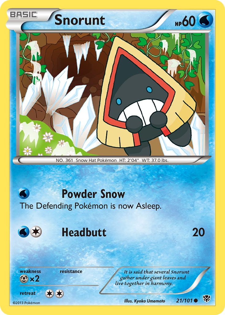 Snorunt (21/101) [Black & White: Plasma Blast] | Odin's Place