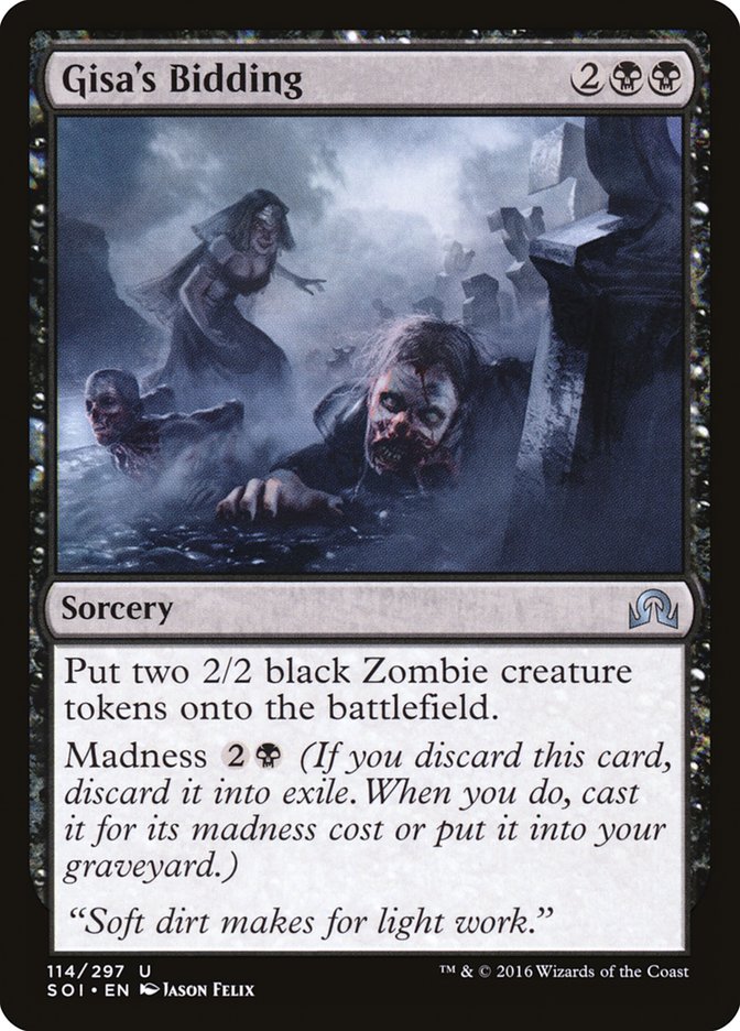 Gisa's Bidding (114) [Shadows over Innistrad] | Odin's Place