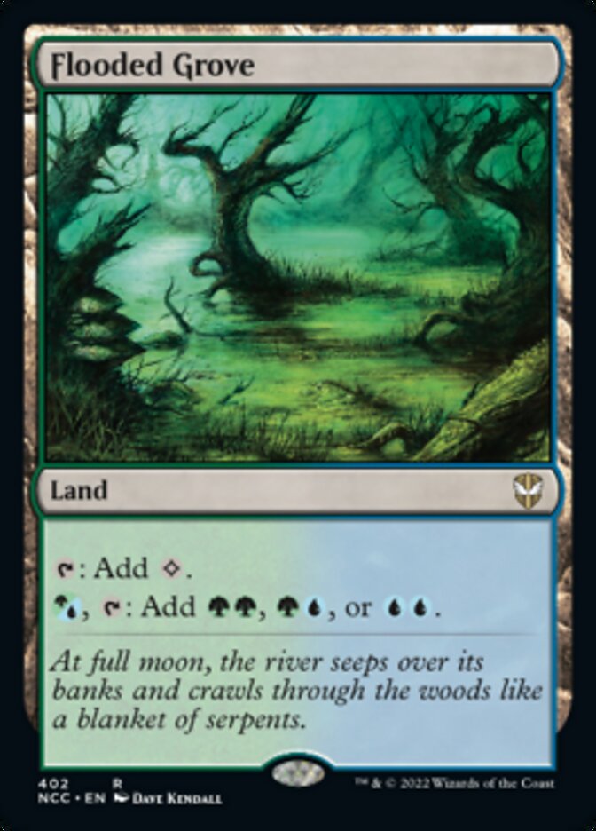 Flooded Grove [Streets of New Capenna Commander] | Odin's Place