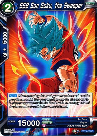 SSB Son Goku, the Sweeper (BT7-027) [Assault of the Saiyans] | Odin's Place