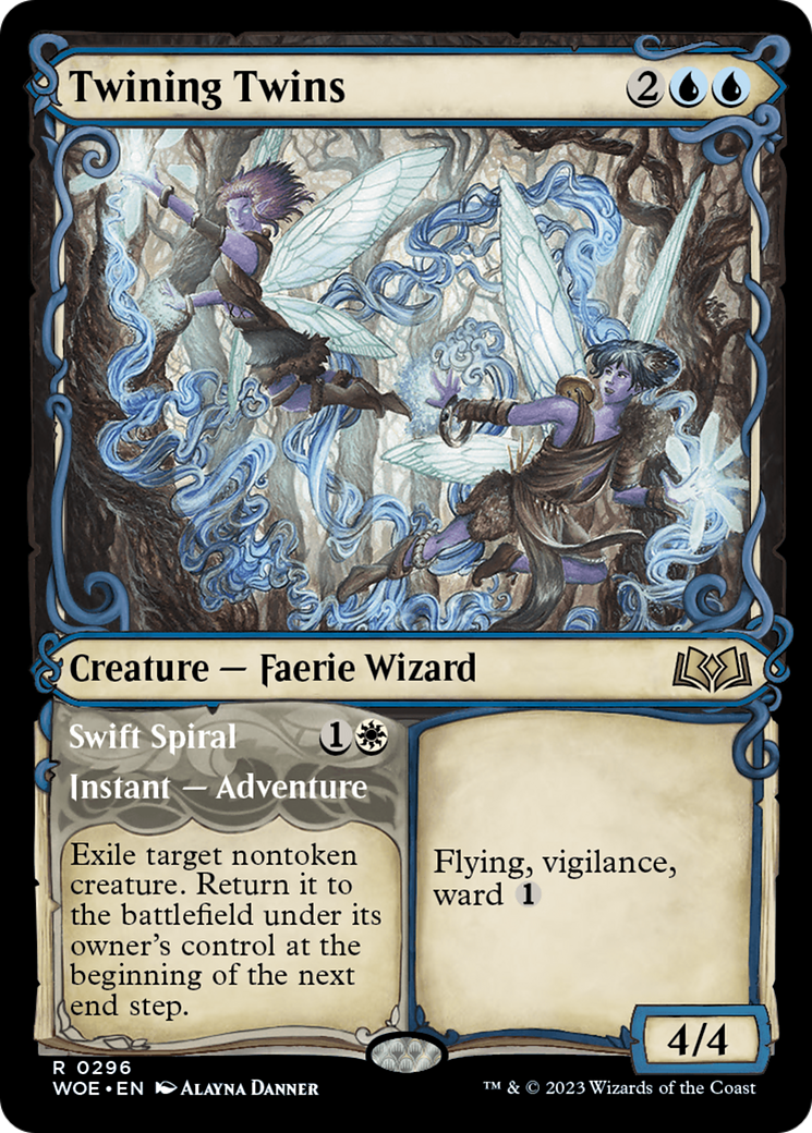 Twining Twins // Swift Spiral (Showcase) [Wilds of Eldraine] | Odin's Place