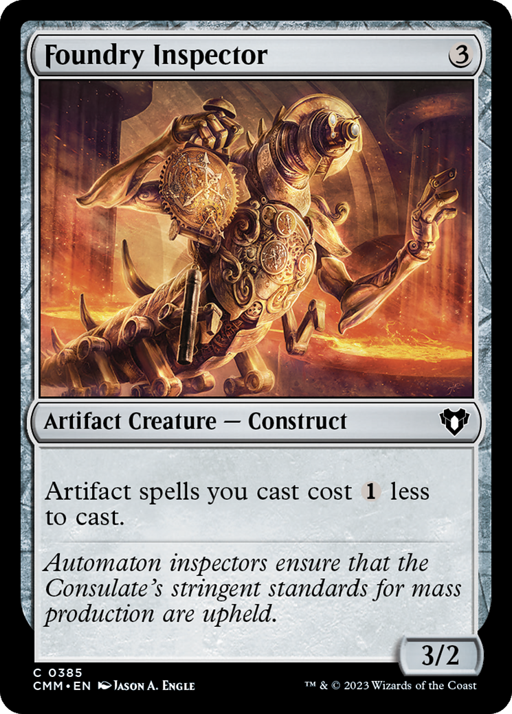 Foundry Inspector [Commander Masters] | Odin's Place