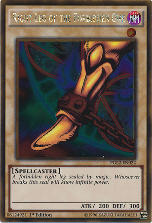 Right Leg of the Forbidden One [PGL2-EN022] Gold Rare | Odin's Place
