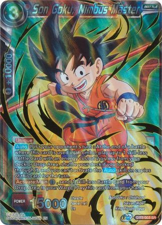 Son Goku, Nimbus Master (DB3-003) [Giant Force] | Odin's Place