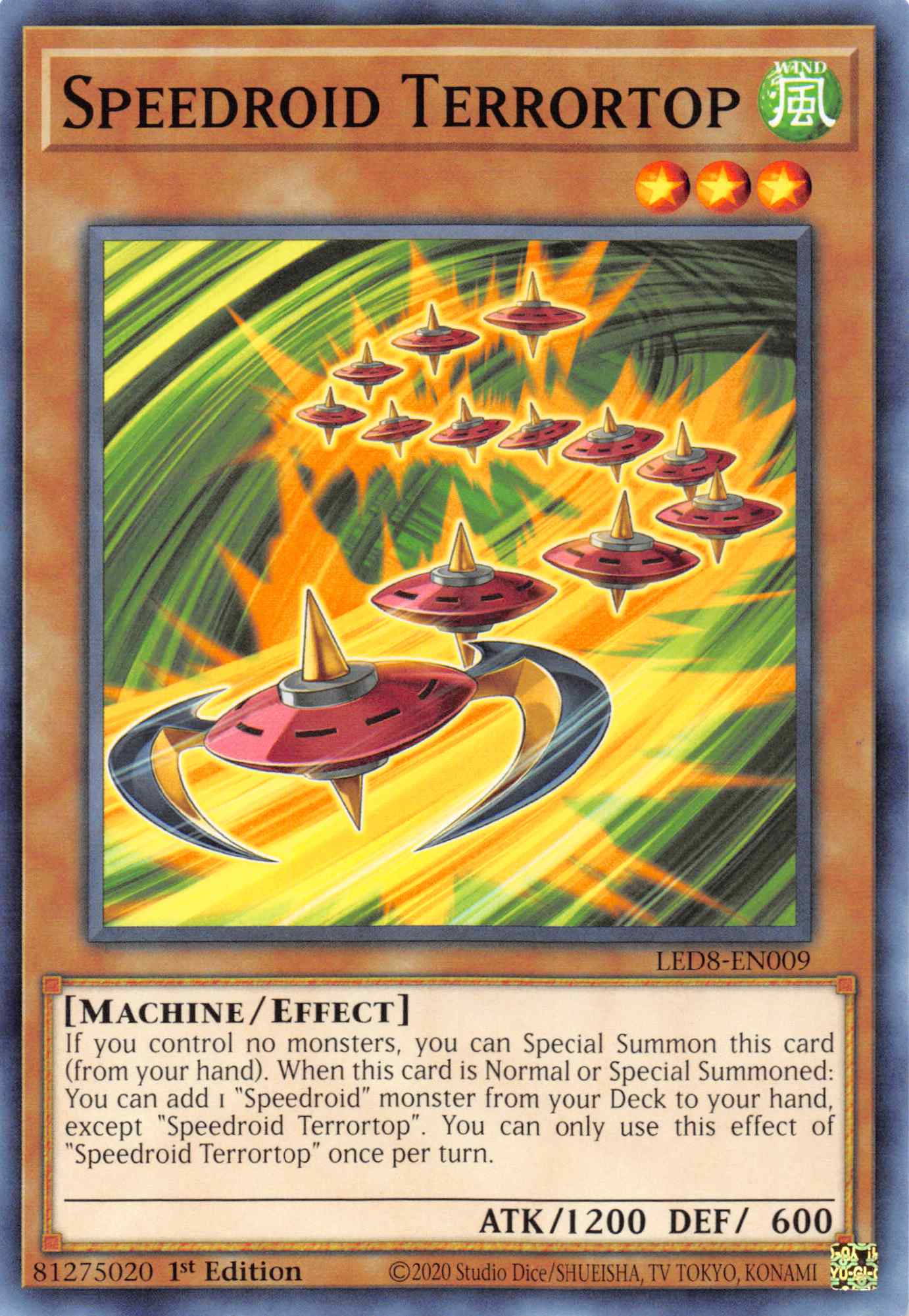 Speedroid Terrortop [LED8-EN009] Common | Odin's Place