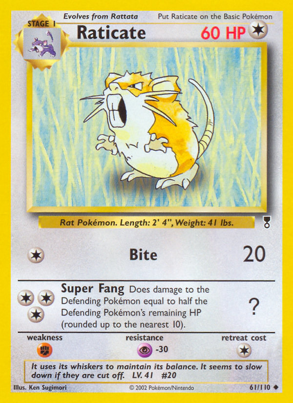 Raticate (61/110) [Legendary Collection] | Odin's Place