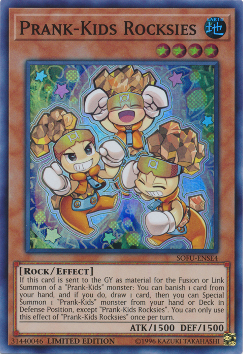 Prank-Kids Rocksies [SOFU-ENSE4] Super Rare | Odin's Place