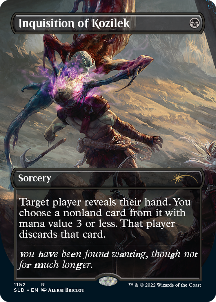 Inquisition of Kozilek (Borderless) [Secret Lair Drop Series] | Odin's Place