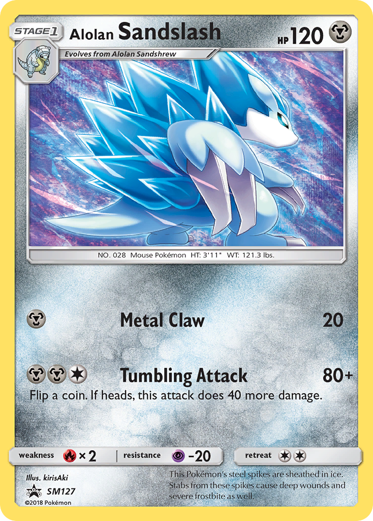 Alolan Sandslash (SM127) [Sun & Moon: Black Star Promos] | Odin's Place