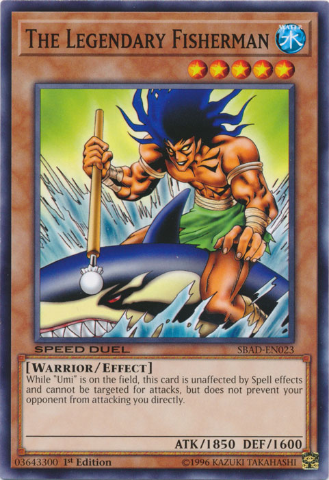 The Legendary Fisherman [SBAD-EN023] Common | Odin's Place