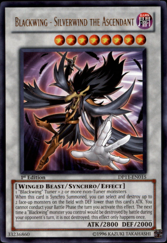 Blackwing - Silverwind the Ascendant [DP11-EN015] Rare | Odin's Place