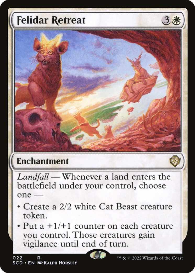 Felidar Retreat [Starter Commander Decks] | Odin's Place