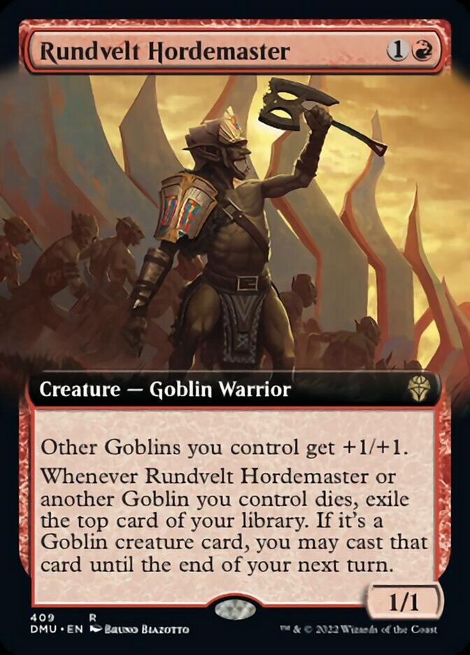 Rundvelt Hordemaster (Extended Art) [Dominaria United] | Odin's Place